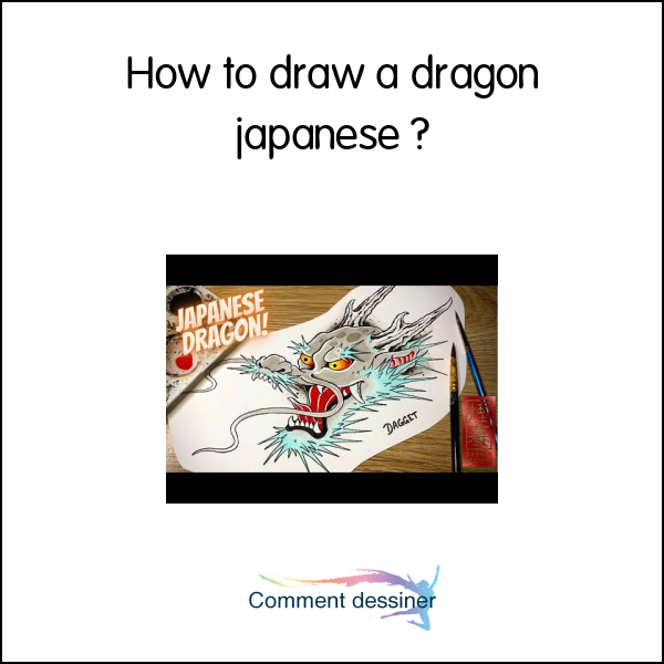 How to draw a dragon japanese